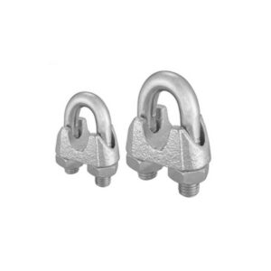 Clip Para Cabo de Aço 3/8" Galvanizado Ferro Fundido Flexo Andaimes