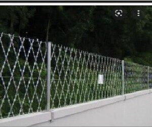 Rede Laminada Concertina 2,00x1,00m Aço Flexo Andaimes