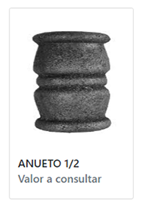 ANUETOS EM FERRO FUNDIDO – ACABAMENTO REFINADO PARA SERRALHERIA