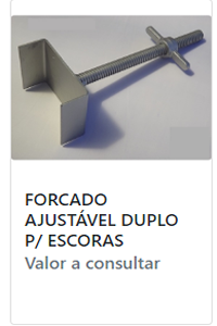Forcado Ajustável 4.1/2" Aço Flexo Andaimes