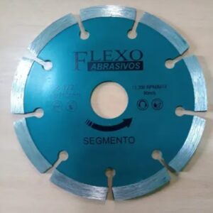 Disco Diamantado Segmentado 115mm x 7mm x 22,23mm Flexo Andaimes